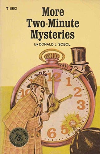 Book cover for More two-minute mysteries by Sobol, Donald J