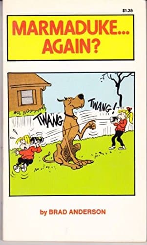 Book cover for Marmaduke... Again? by Anderson, Brad