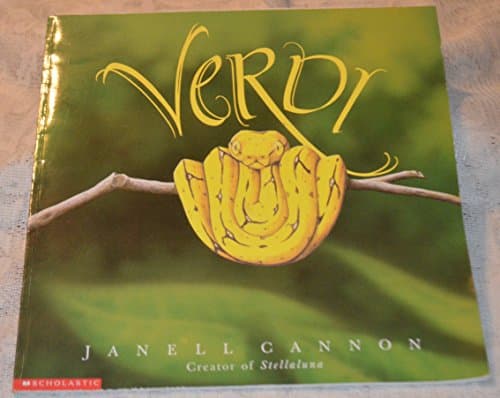 Book cover for Verdi by Janell Cannon
