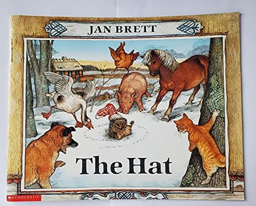 Book cover for The Hat by Jan Brett