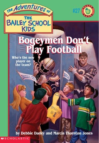 Book cover for Bogeymen Don't Play Football by Thornton Jones, Marcia