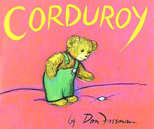 Book cover for Corduroy by Don freeman