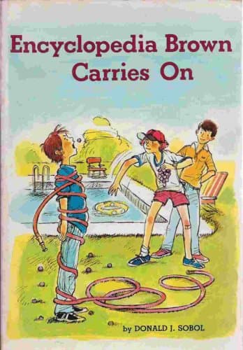 Book cover for Encyclopedia Brown Carries On by Sobol, Donald J.