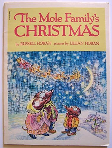 Book cover for The Mole Family's Christmas by Hoban, Russell