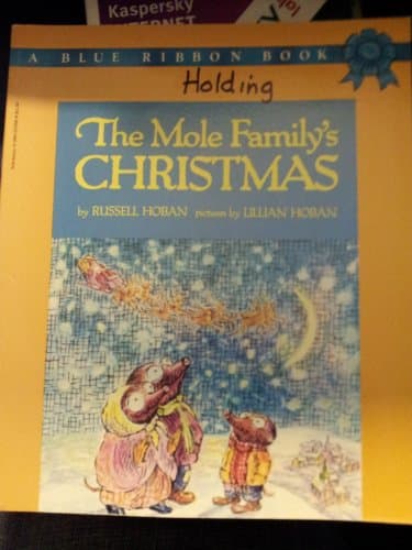 Book cover for The Mole Family's Christmas (R) by Hoban, Russell