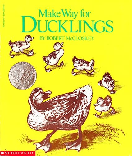 Book cover for Make Way for Ducklings by McCloskey, Robert