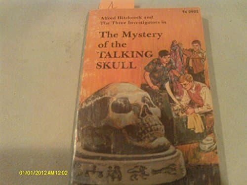 Book cover for The Mystery of the Talking Skull (Alfred Hitchcock and the Three Investigators) by Robert Arthur