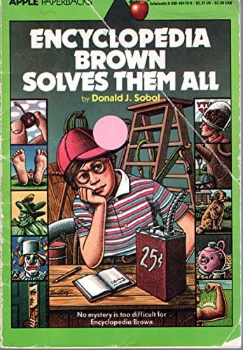 Book cover for Encyclopedia Brown Solves Them All by Sobol, Donald J.