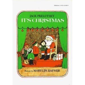 Book cover for It's Christmas by Jack Prelutsky