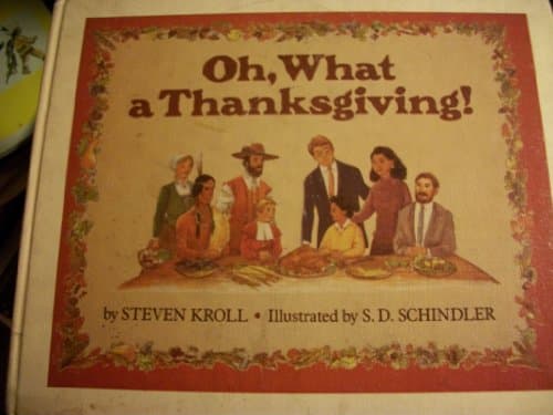 Book cover for Oh, what a Thanksgiving ! by Steven Kroll