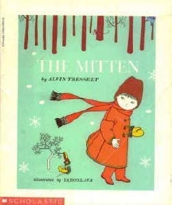 Book cover for The Mitten by Tresselt, Alvin R.