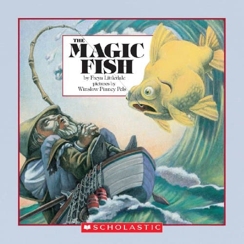 Book cover for The Magic Fish by Freya Littledale