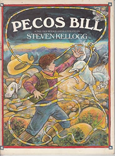 Book cover for Pecos Bill by Kellogg, Steven