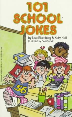 Book cover for 101 School Jokes by Eisenberg, Lisa