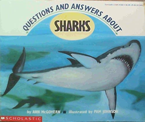 Book cover for Questions and Answers About Sharks by McGovern, Ann