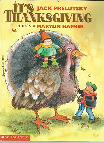 Book cover for It's Thanksgiving by Prelutsky, Jack
