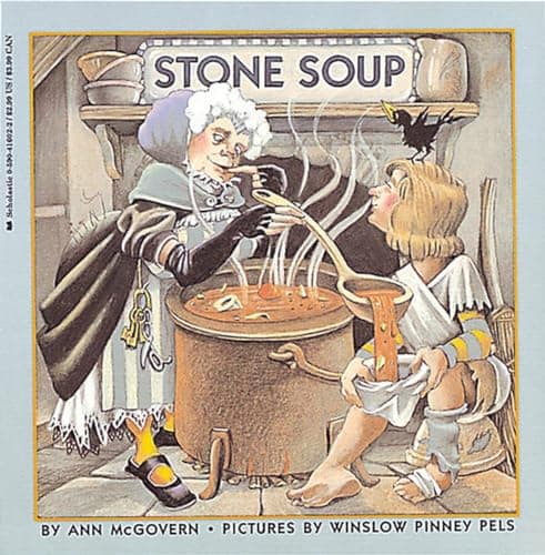 Book cover for Stone Soup by Ann Mcgovern