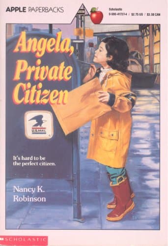 Book cover for Angela, Private Citizen by Robinson, Nancy K.