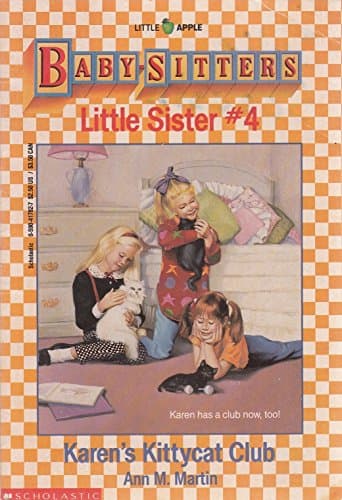 Book cover for Karen's Kittycat Club (Baby-Sitters Little Sister, 4) by Martin, Ann M.