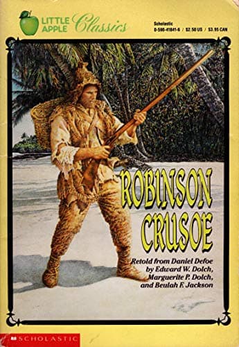 Book cover for Robinson Crusoe by Defoe, Daniel