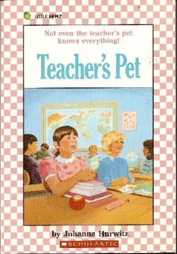 Book cover for Teacher's Pet by Johanna Hurwitz