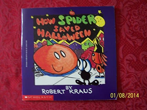 Book cover for How Spider Saved Halloween by Kraus, Robert