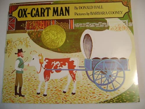 Book cover for Ox-Cart Man by Donald Hall
