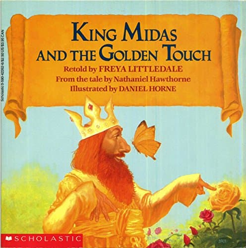 Book cover for King Midas and the Golden Touch by Littledale, Freya
