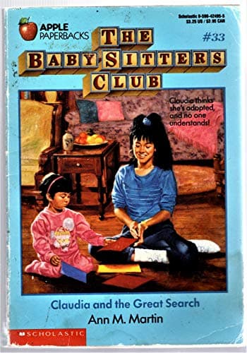 Book cover for Claudia and Great Search (Baby-Sitters Club, 33) by martin, ann m.