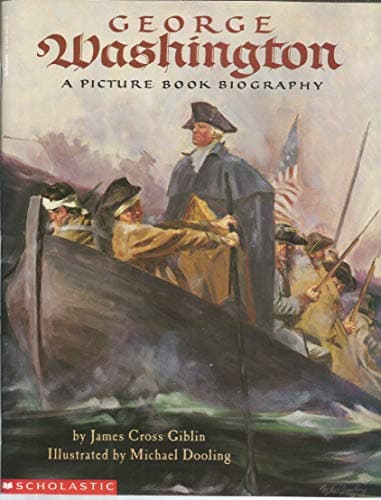 Book cover for George Washington (A Picture Book Biography, Scholastic) by James Cross Giblin