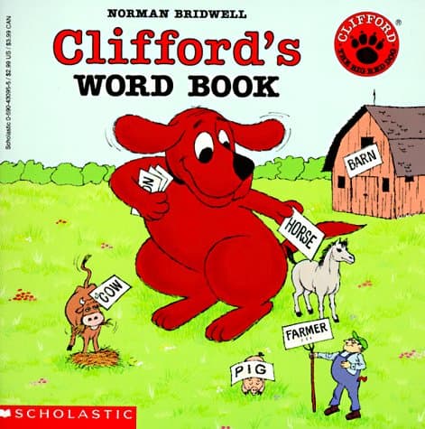 Book cover for Clifford's Word Book by Bridwell, Norman