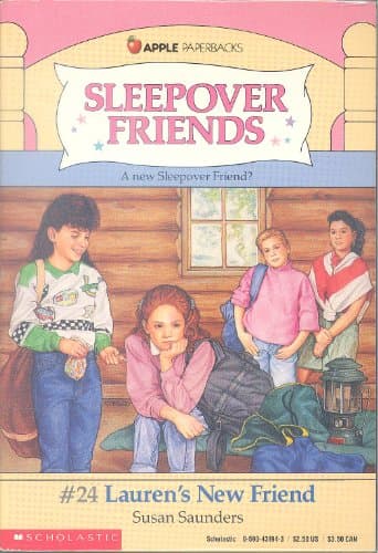 Book cover for Lauren's New Friend (Sleepover Friends) by Saunders, Susan