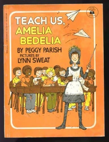 Book cover for Teach Us, Amelia Bedelia (Hello Reader) by Parish, Peggy