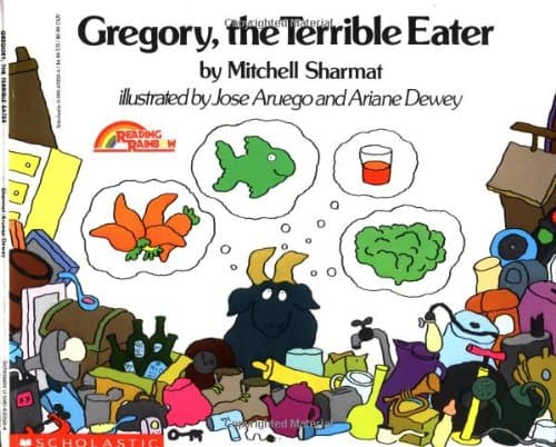Book cover for Gregory, the Terrible Eater (Reading Rainbow) by Sharmat, Mitchell