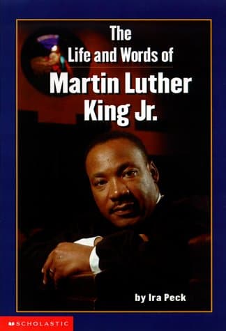 Book cover for The Life And Words Of Martin Luther King Jr. by Peck, Ira