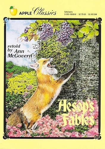 Book cover for Aesop's Fables (Apple Classics) by McGovern, Ann