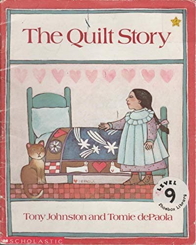 Book cover for The Quilt Story by Tony Johnston