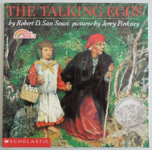 Book cover for The Talking Eggs by Robert D. San Souci