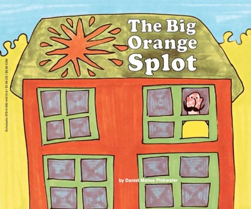 Book cover for The Big Orange Splot by Pinkwater, Daniel Manus