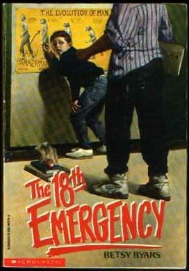 Book cover for The 18th Emergency by Betsy Byars