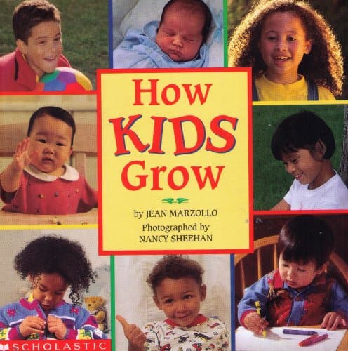 Book cover for How Kids Grow by Marzollo, Jean