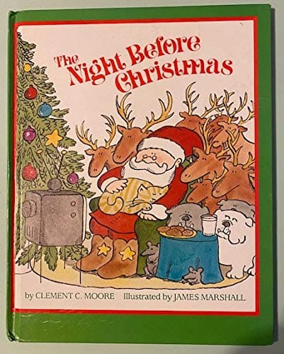 Book cover for The Night Before Christmas by Moore, Clement Clarke