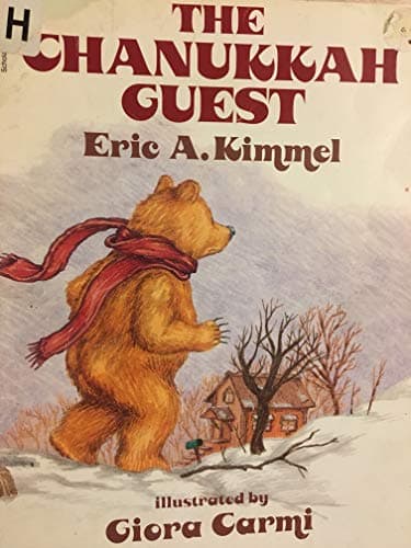 Book cover for The Chanukkah Guest by Eric A. Kimmel