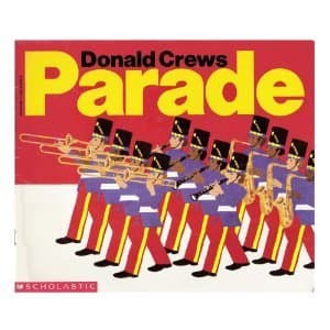 Book cover for Parade by Donald Crews
