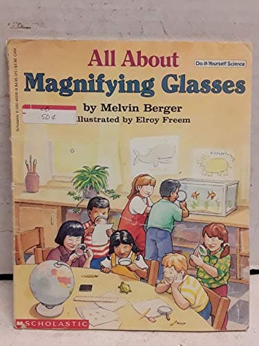Book cover for All About Magnifying Glasses (Do-It-Yourself Science) by Berger, Melvin