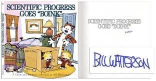 Book cover for Scientific Progress Goes Boink by Bill Watterson