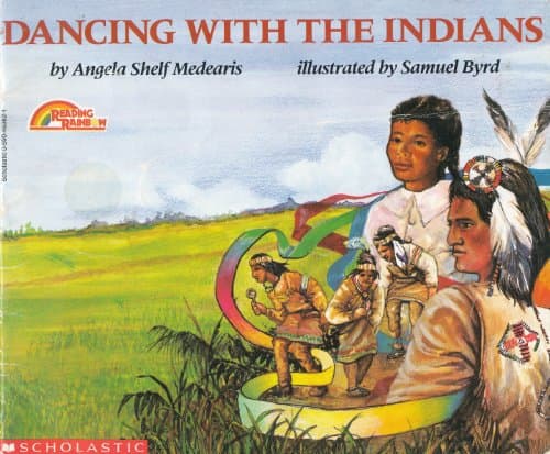 Book cover for Dancing With the Indians by Angela Shelf Medearis