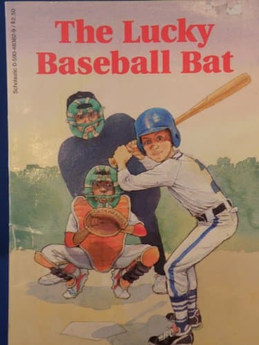Book cover for The Lucky Baseball Bat by Christopher, Matt