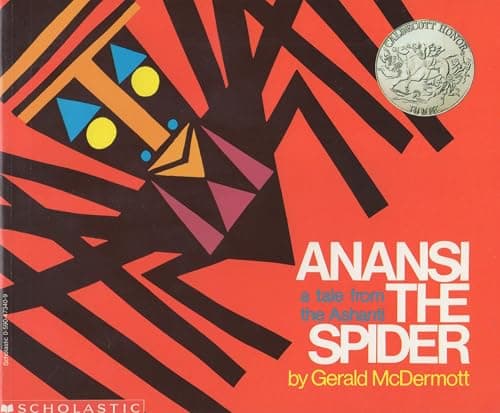 Book cover for Anansi The Spider by Mcdermott, Gerald