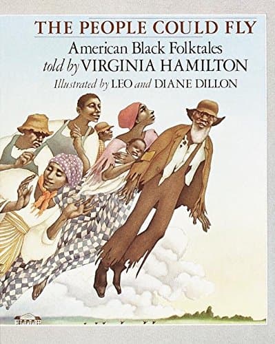 Book cover for The People Could Fly: American Black Folktales by Virginia Hamilton